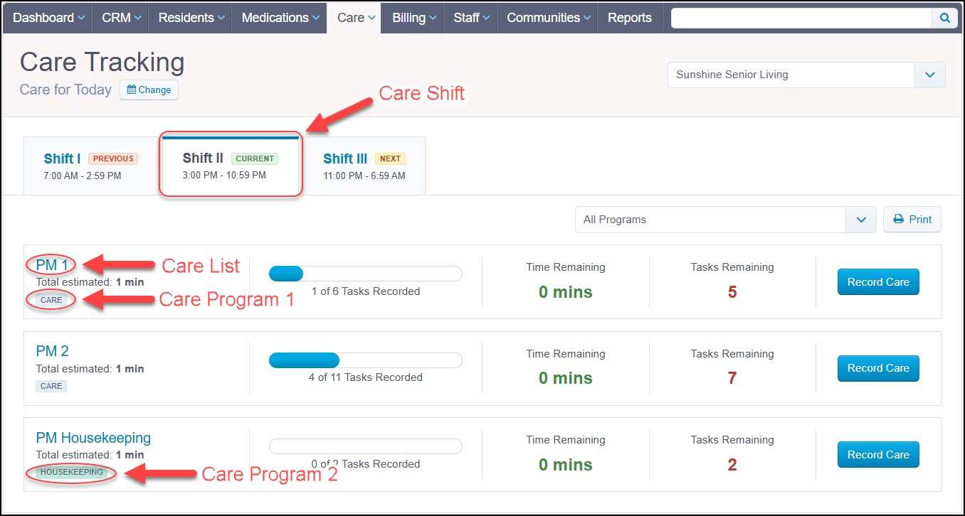 Care Tracking Reference Guide – Medtelligent