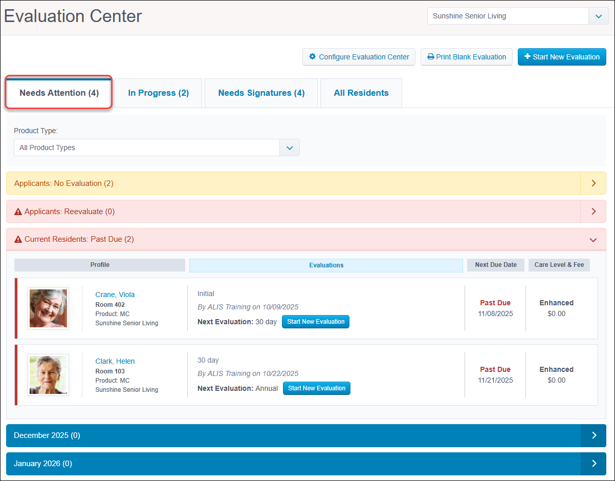 Evaluation Center Reference Guide – Medtelligent